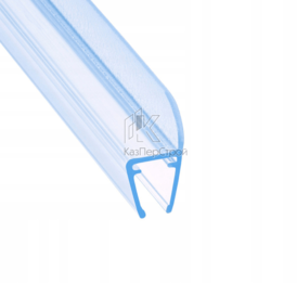 Уплотнитель угловой OR-091 для душевой перегородки на неподвижное стекло 8 – 10 мм.