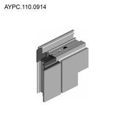 Заглушка AYPC.110.0914 штульповая правая для алюминиевой двери