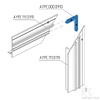 Уголок выравнивающий для профиля AYPC.111-0119