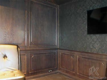 Стеновые панели из шпона