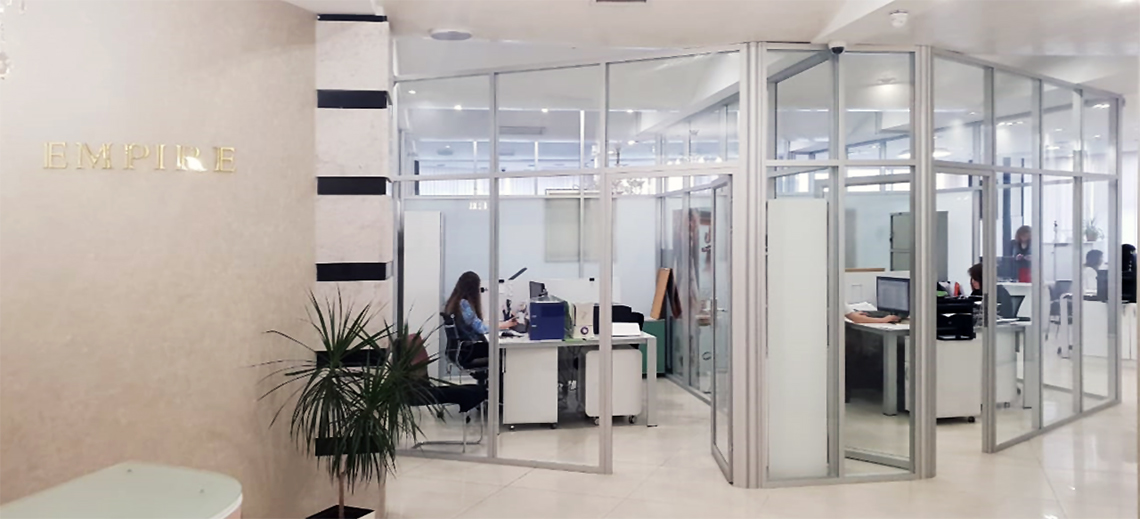 Офис Empire панорама