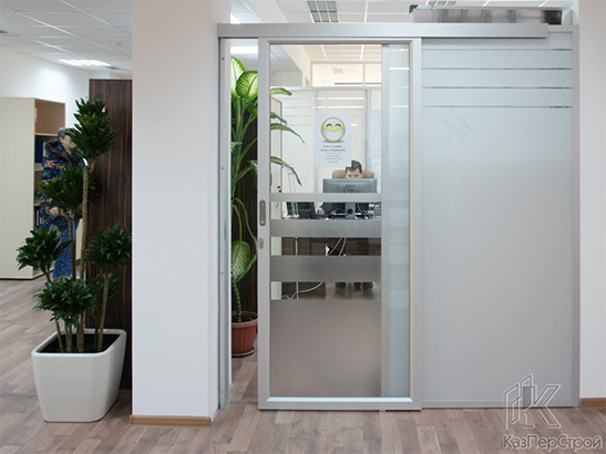 Алюминиевая дверь с раздвижной системой Alutech ALT-111